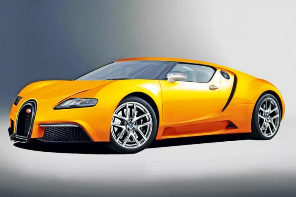 Yellow Bugatti Wallpaper