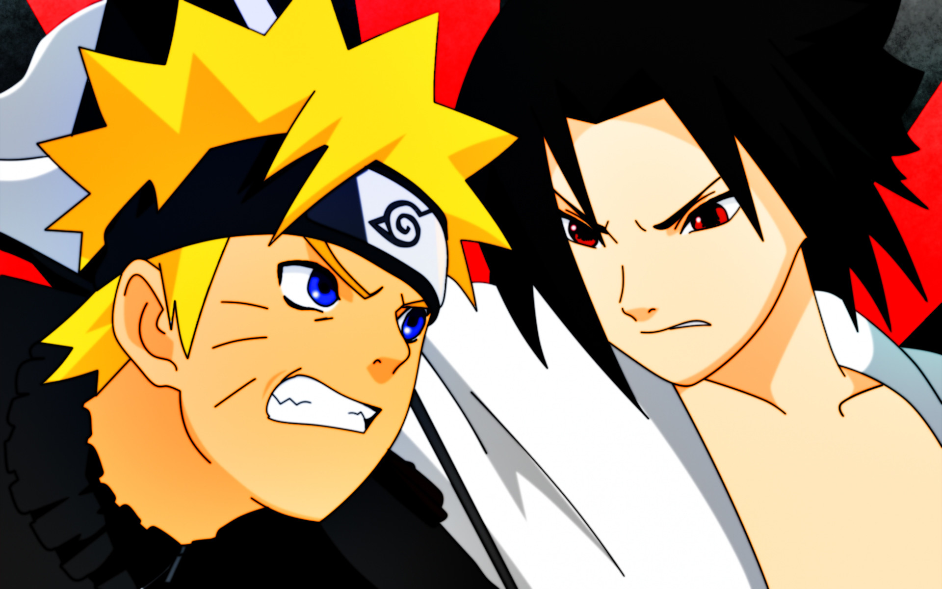 Naruto Vs Sasuke HD Wallpaper