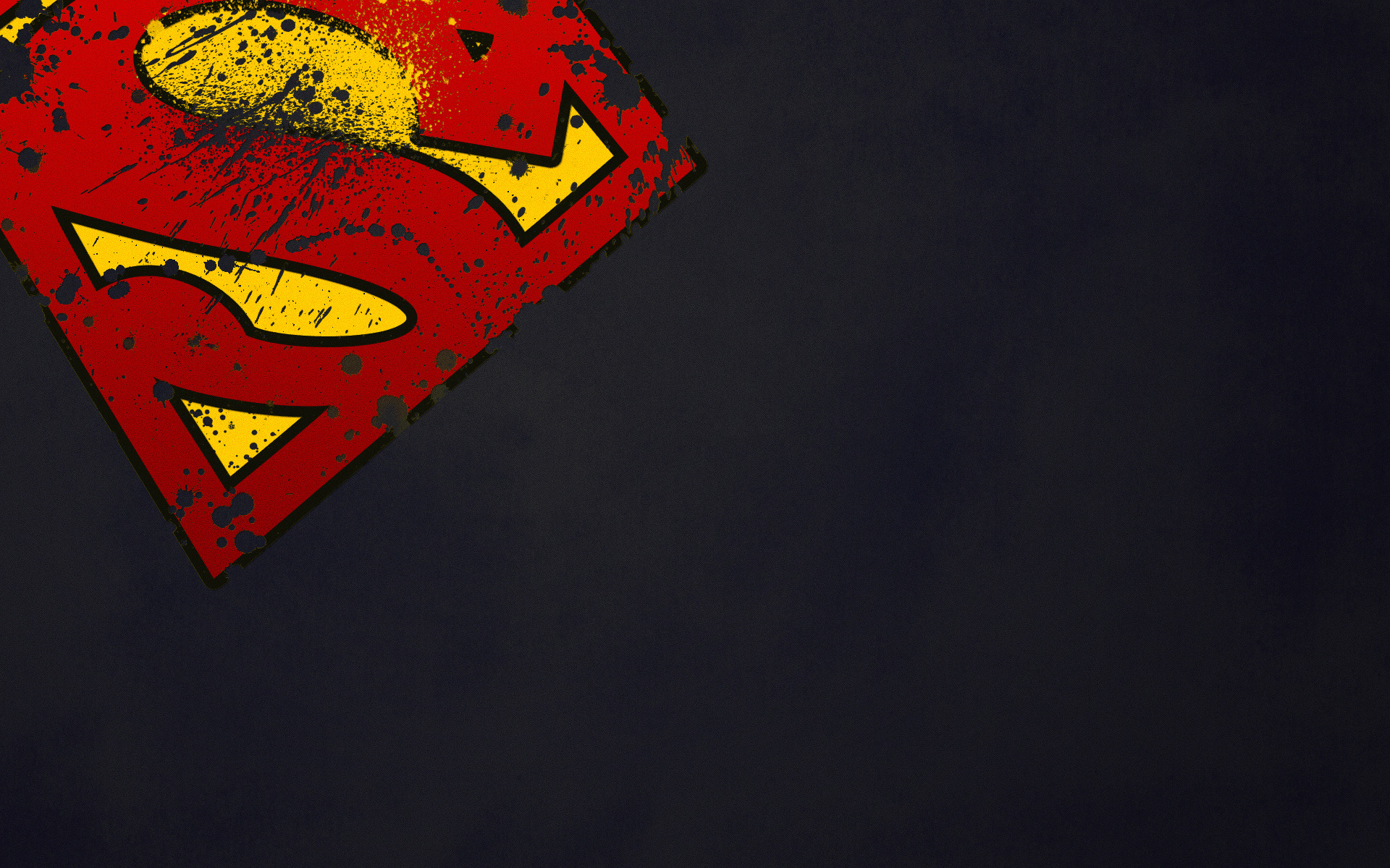 Superman Logo Symbol Superhero Wallpaper