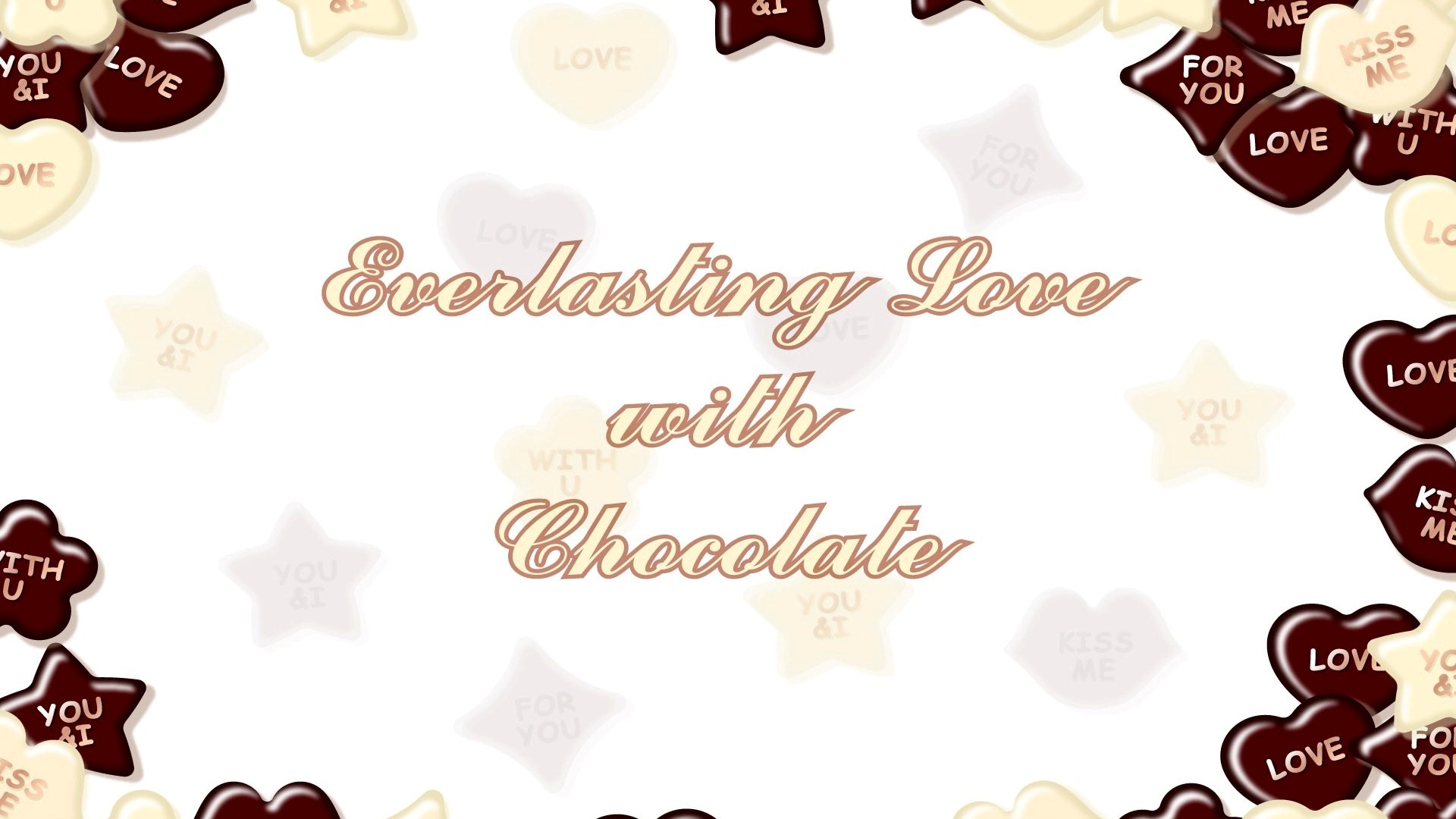 Chocolate Love Wallpaper HD