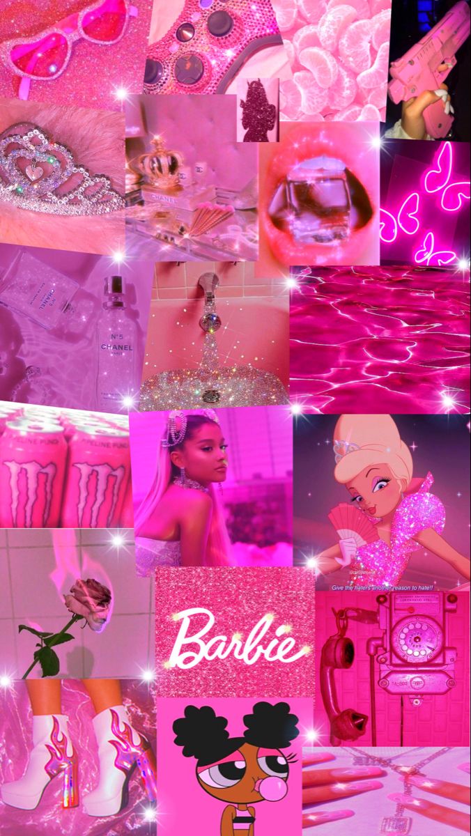Aesthetic Pink Wallpaper Girly Glitter