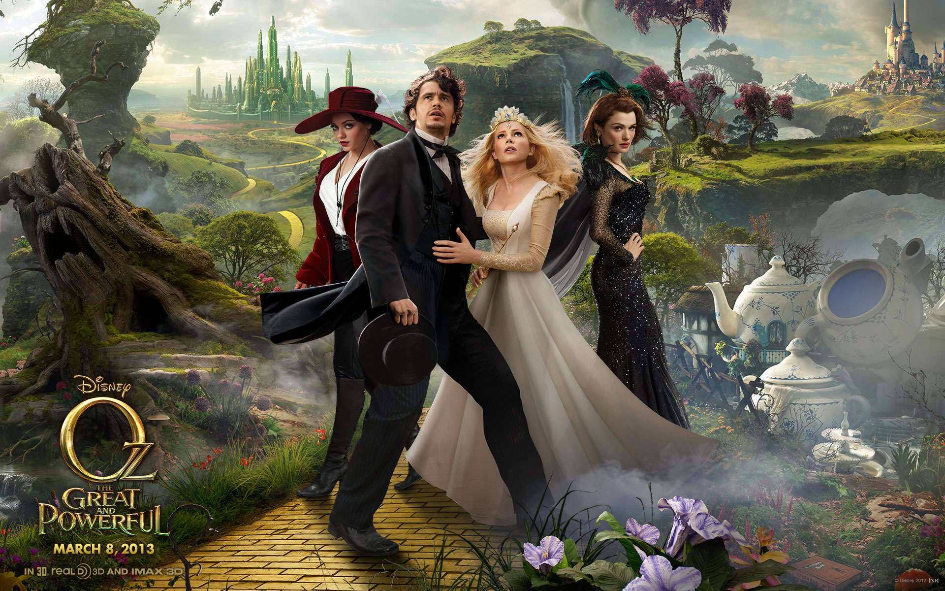 Oz The Great And Powerful 3d Movie Wallpaper HD