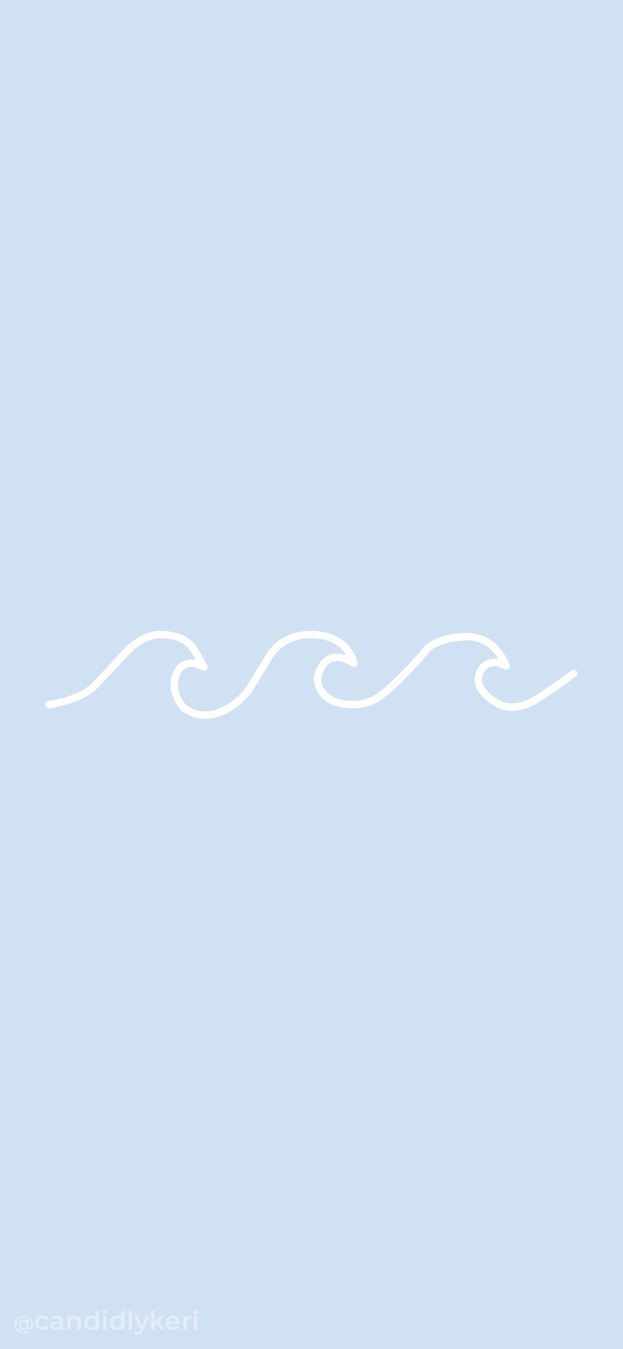 Baby Blue Aesthetic Wallpaper On