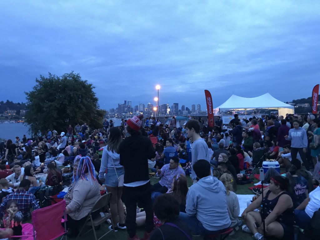 Alison Grande On Gas Works Park Is Filling Up This