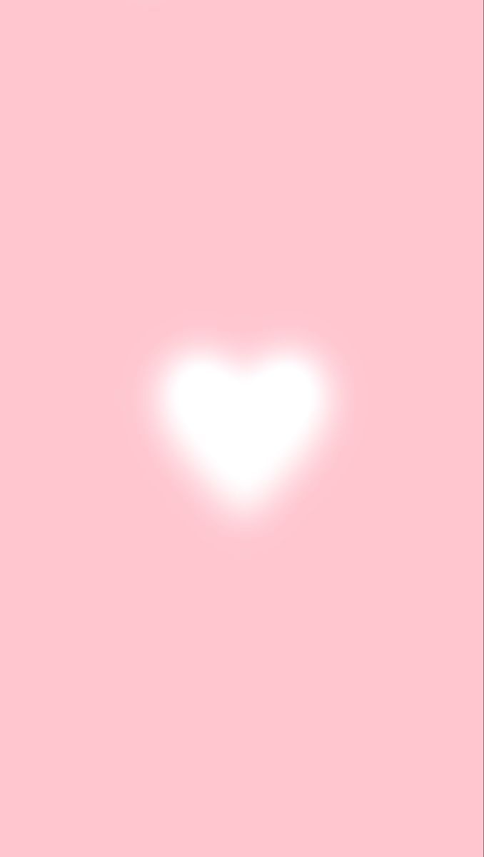 Pink Heart Aura Pastel Wallpaper In