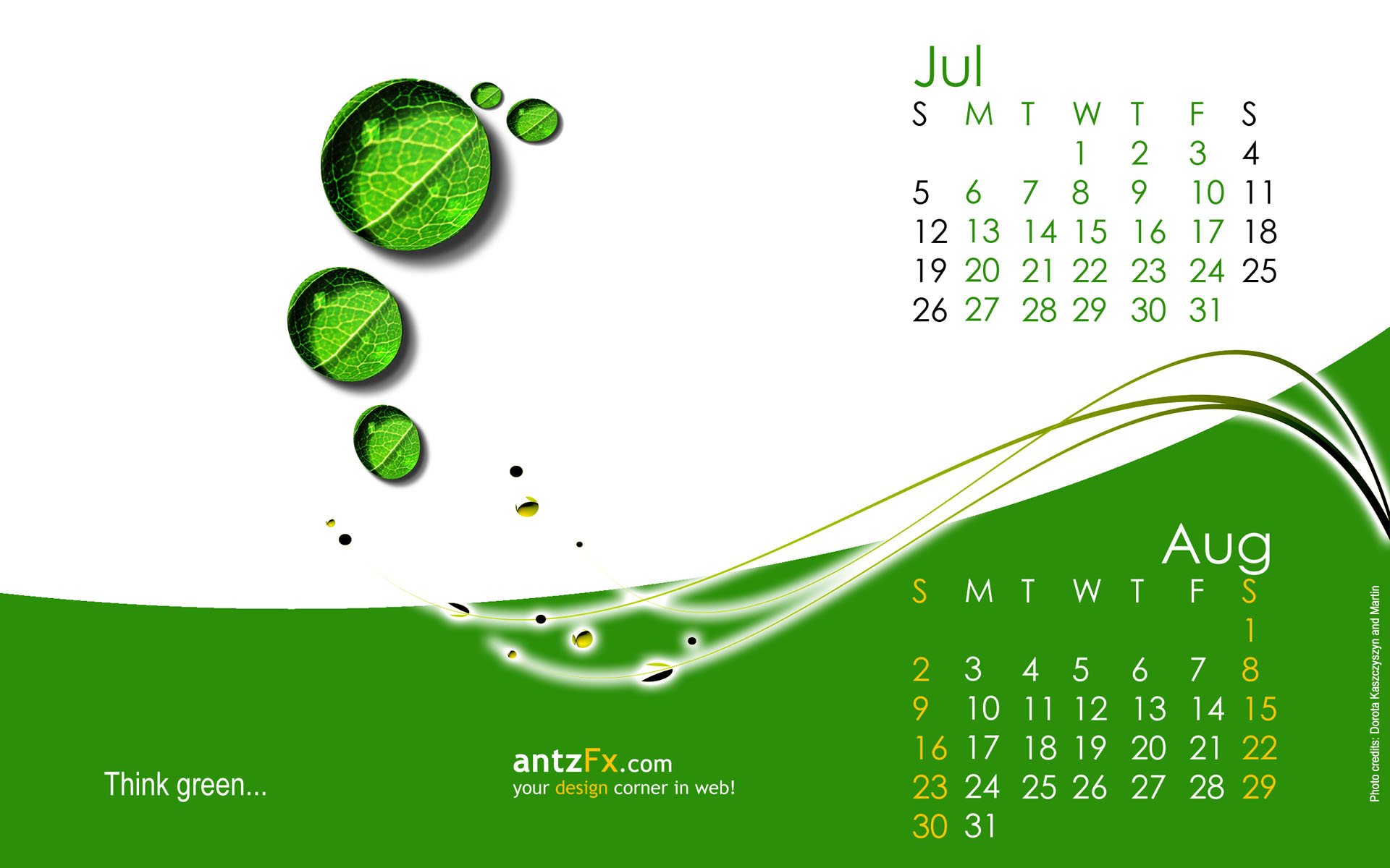 August Background Screensavers Background