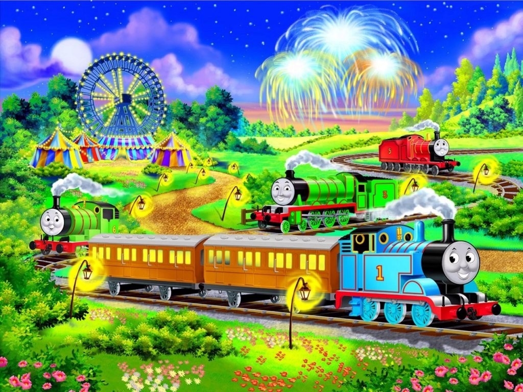 Thomas The Tank Engine Wallpaper And Friends Monster