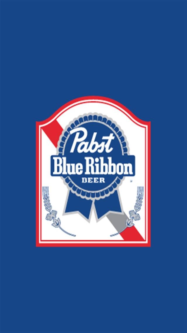 Pabst Blue Ribbon Food And Drinks iPhone Wallpaper S
