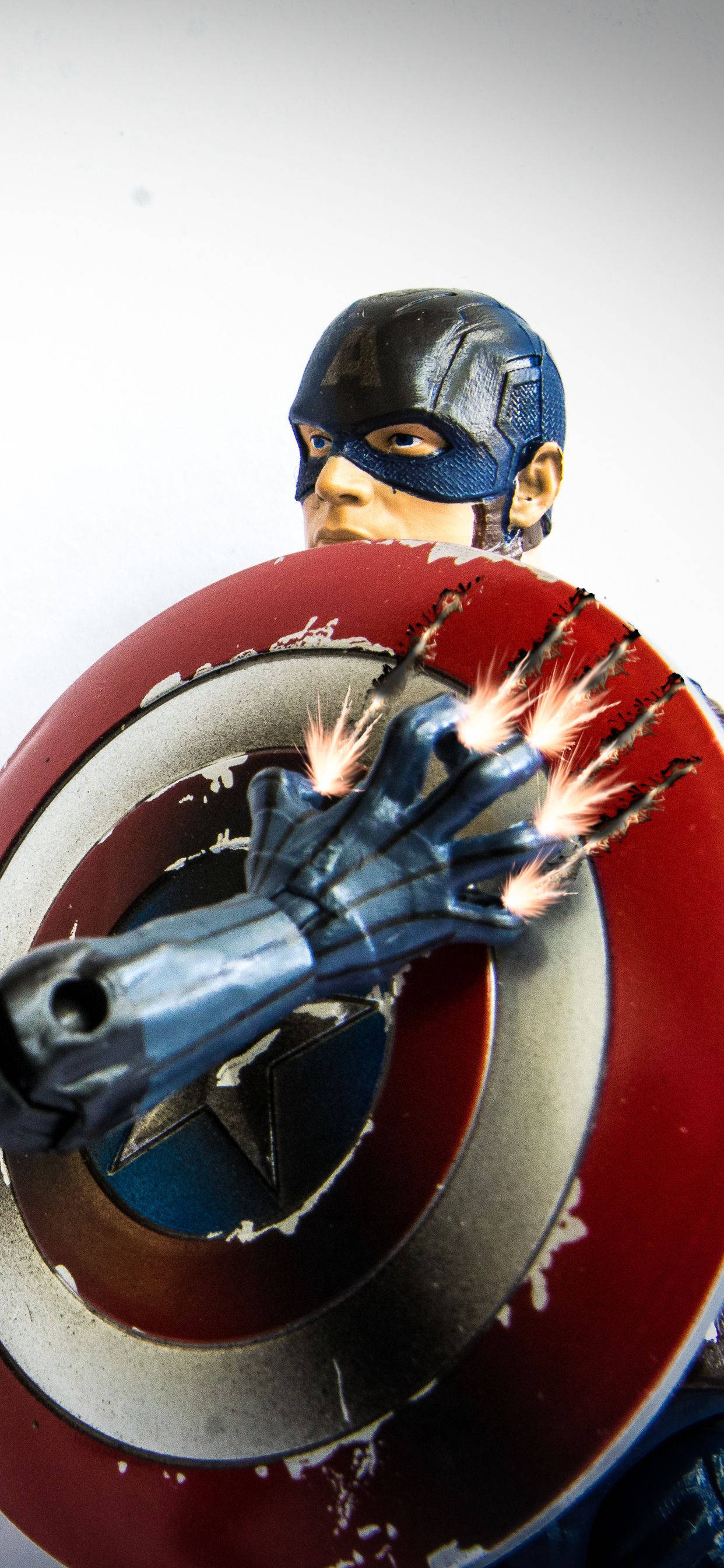 Captain America Shield iPhone Wallpaper
