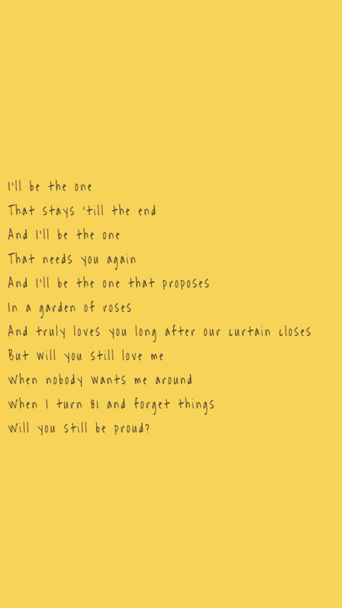 Rex Orange County Lyrics Yellow Quotes Wallpaper Song