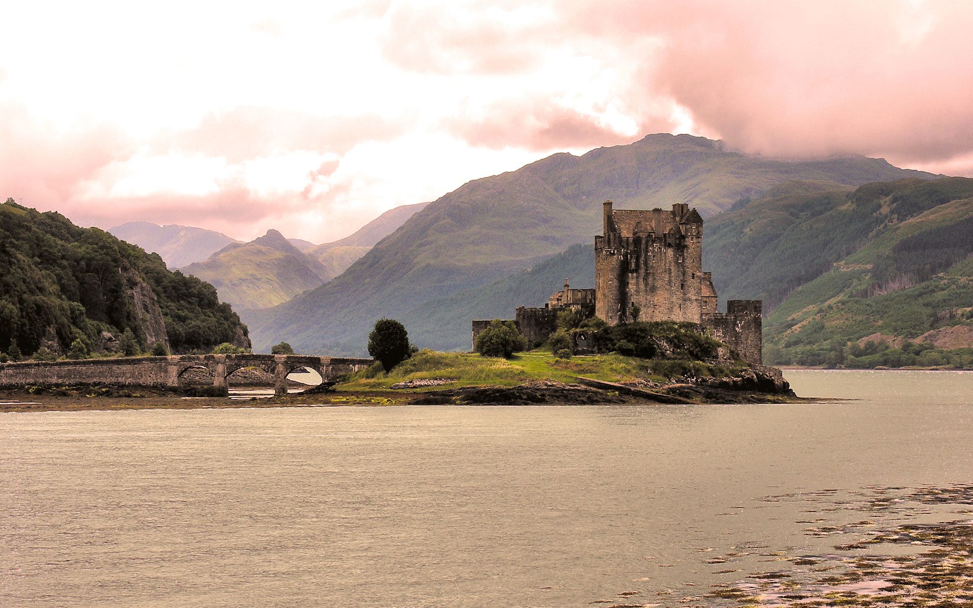 Castle Wallpaper Scottish Dornie Scotland Donan Places Known