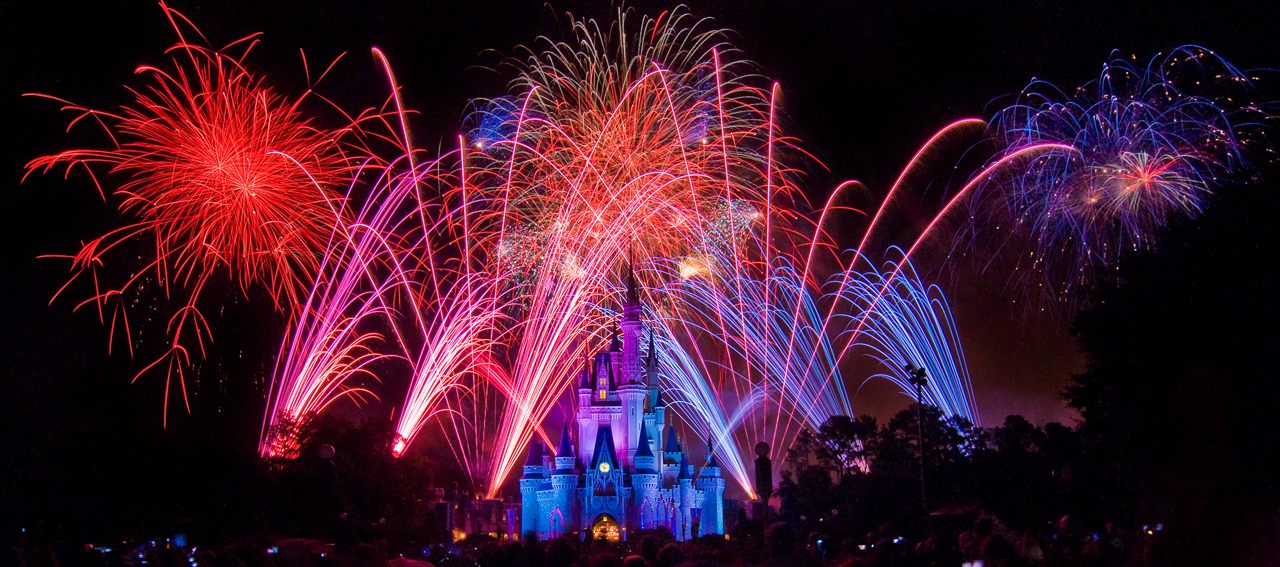 Magic Kingdom Fireworks Courtesy Disney Tourist