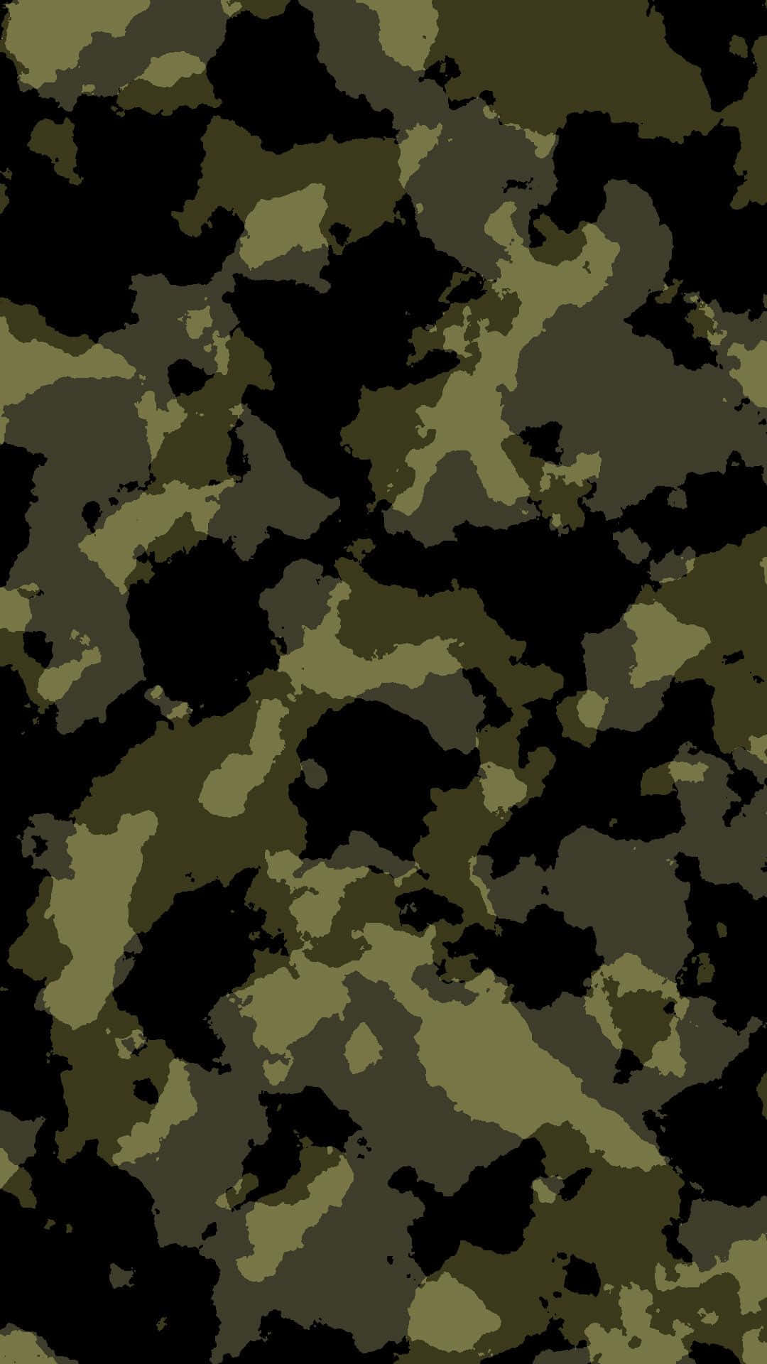 Green Camo Portrait Camouflage Background Wallpaper