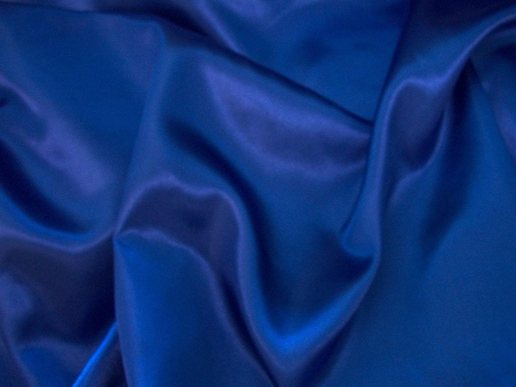 Plain Royal Blue Wallpaper Silky Satin