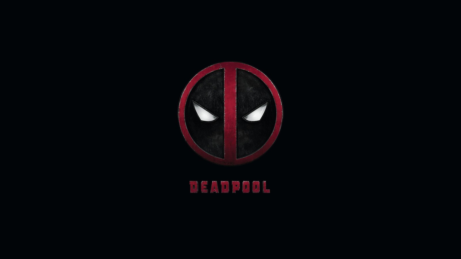 Deadpool logo 4k movie wallpaper 2016 3840x2160 1600x900