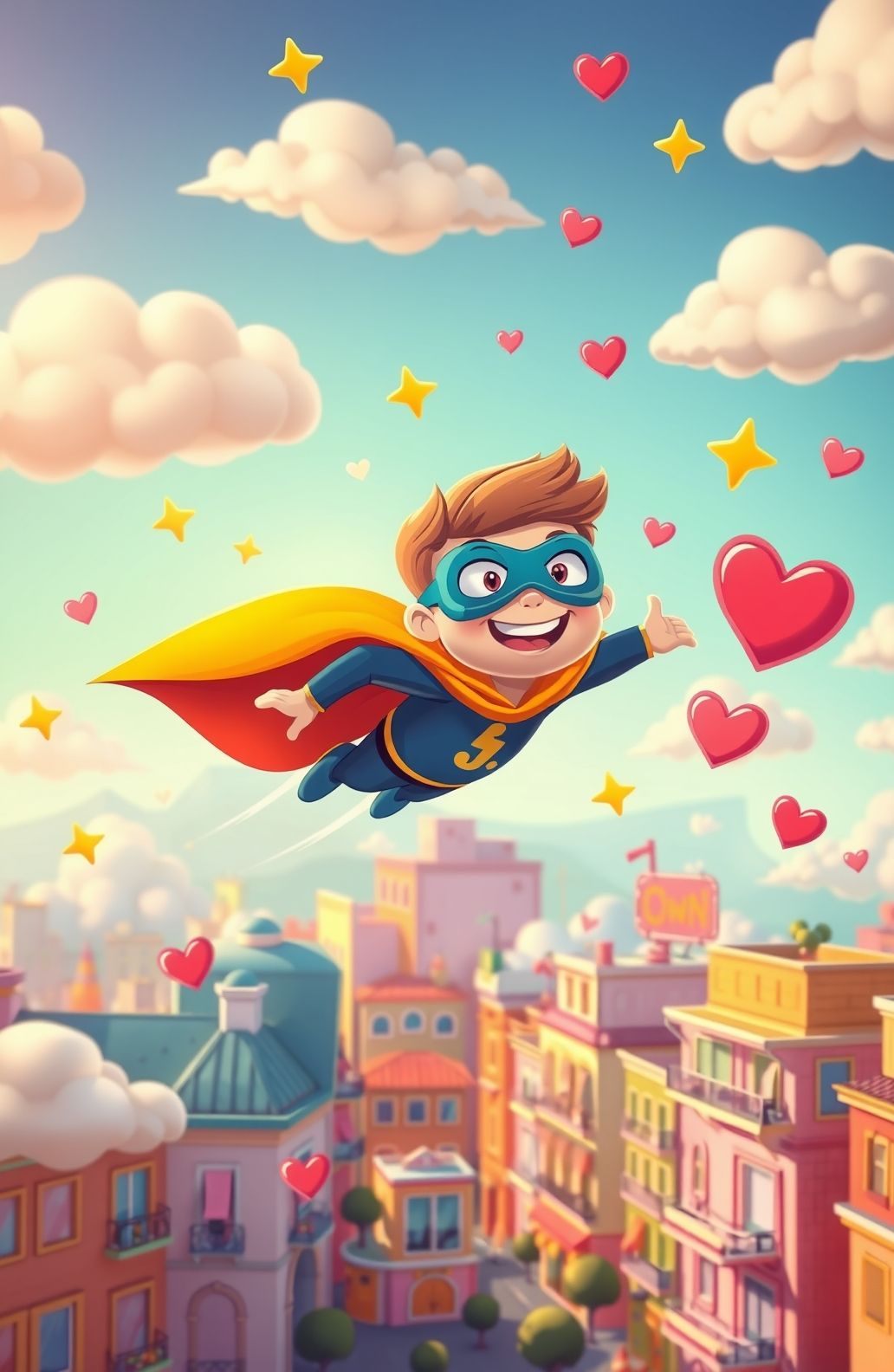 Cute Superhero Wallpaper