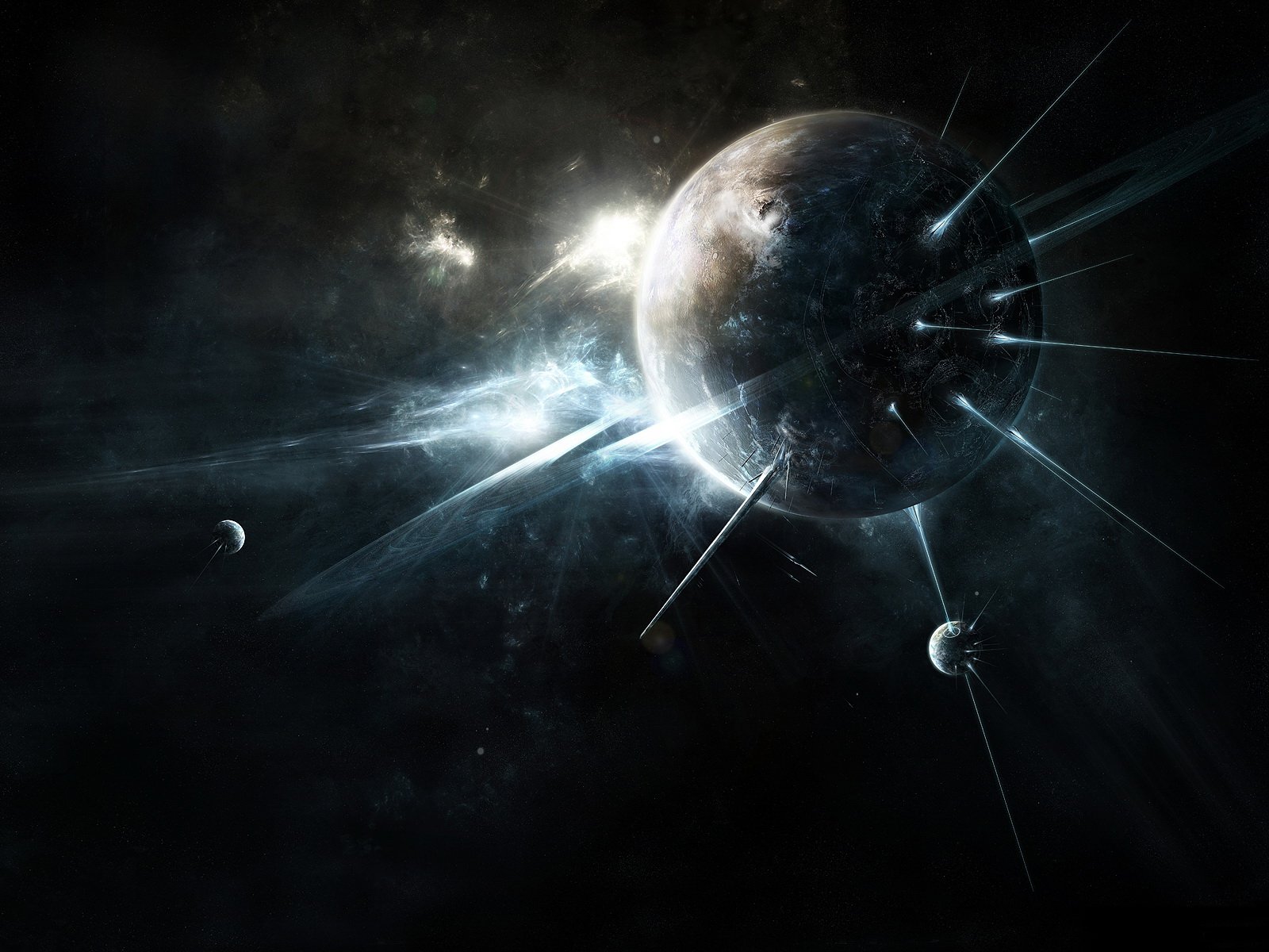 Mac OS X Wallpapers Abstract Space Wallpaper