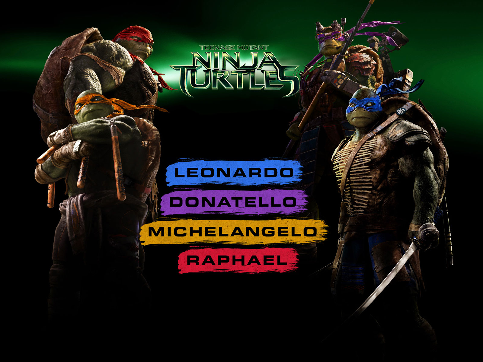 teenage mutant ninja turtles 2014 Wallpaper HD 2