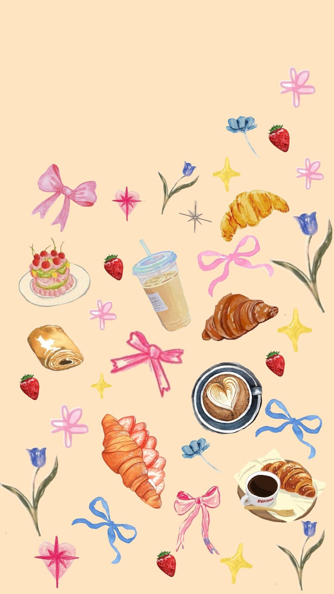 Cute Food Wallpaper For iPhone