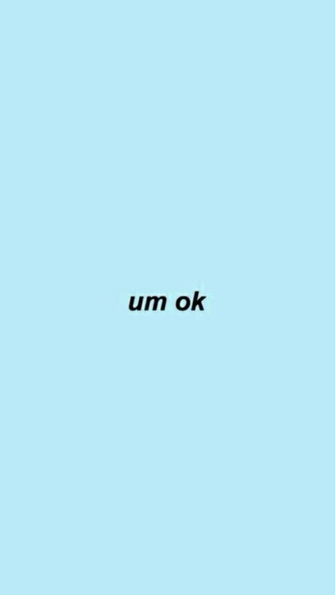 Cute Pastel Blue Aesthetic Wallpaper