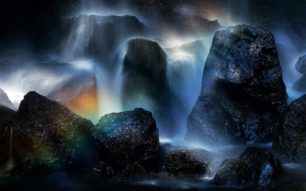 Waterfall Rainbow Wallpaper HD Beautiful Cool Pictures In