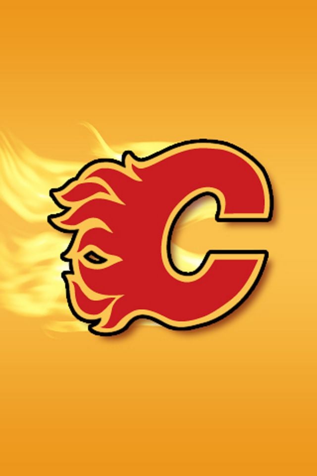 Calgary Flames iPhone Wallpaper HD 640x960