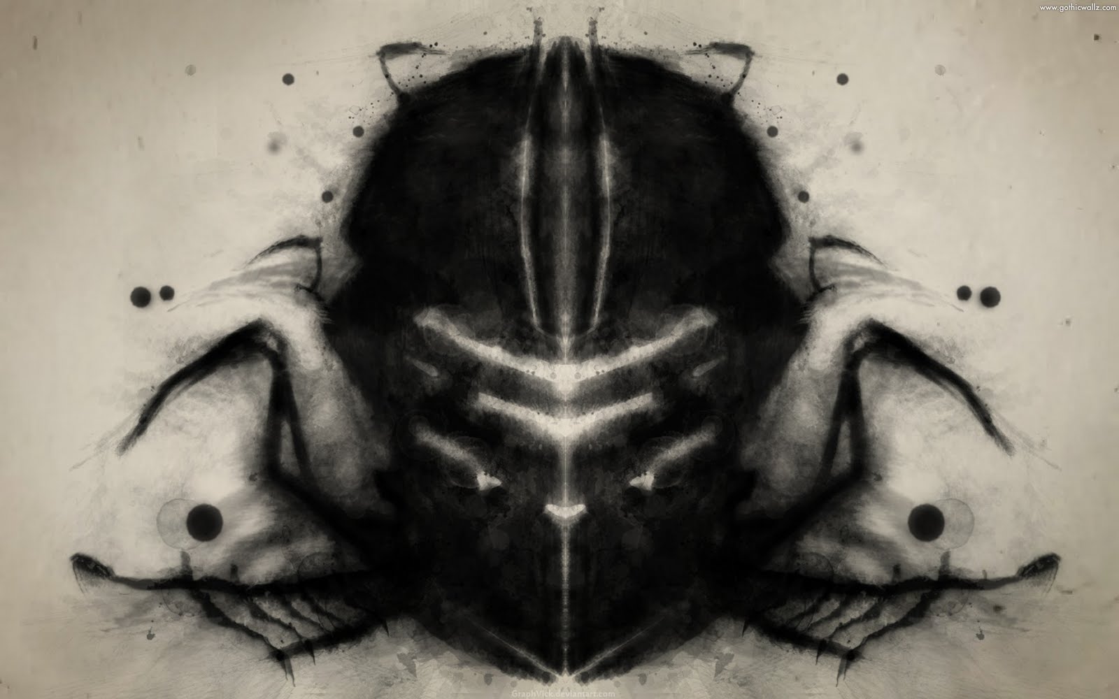 Demon S Mask Computer Wallpaper Desktop Background Id