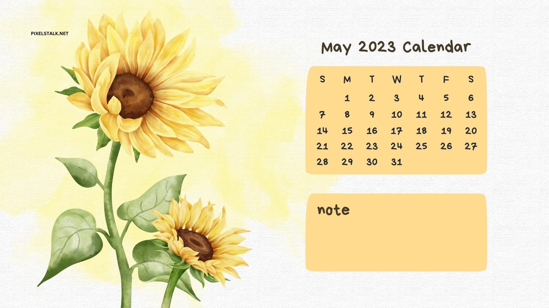 May 2023 Calendar Wallpapers HD Free Download