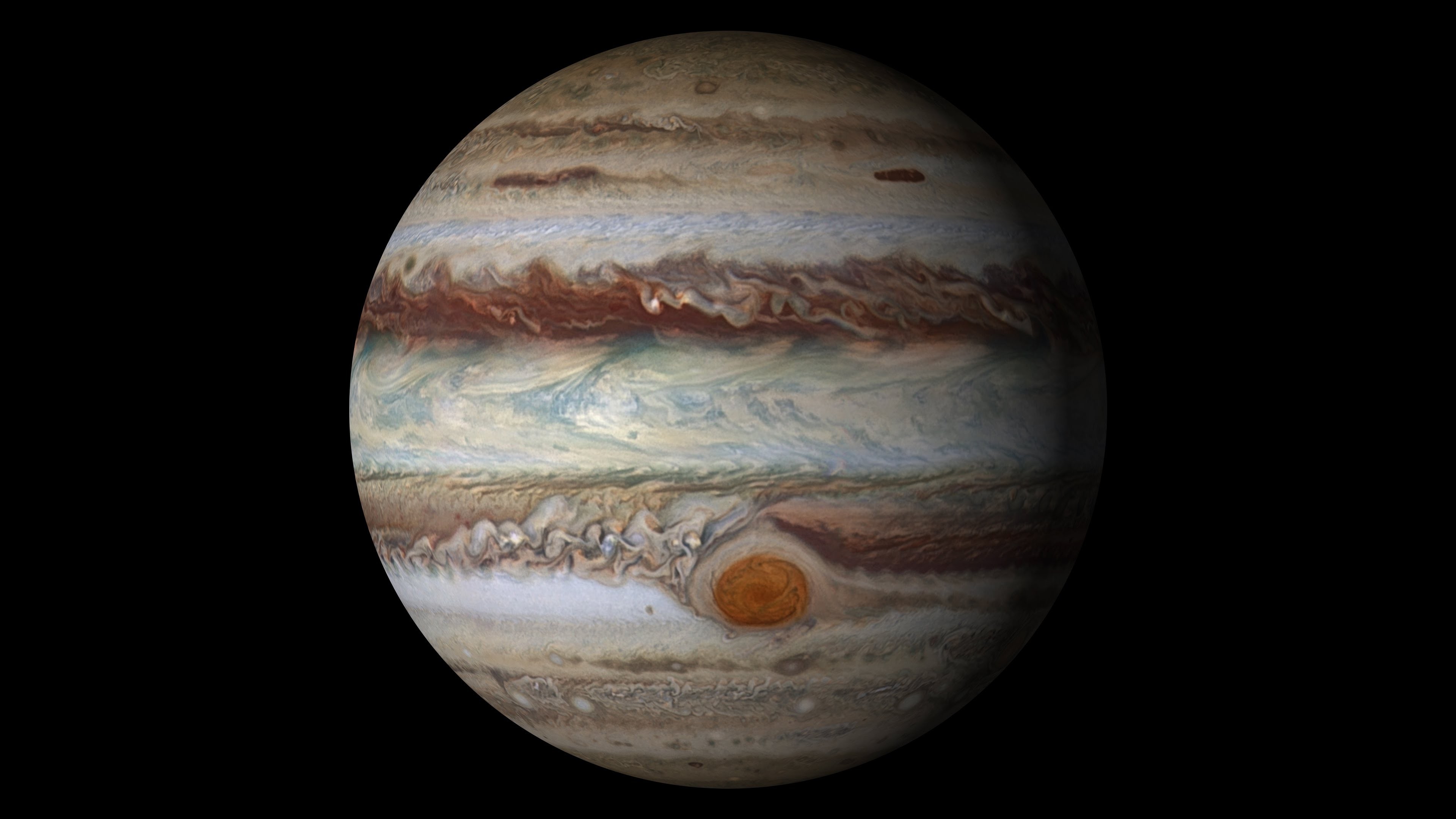 Wallpaper Jupiter Juno 4k HD NASA space photo planet Space