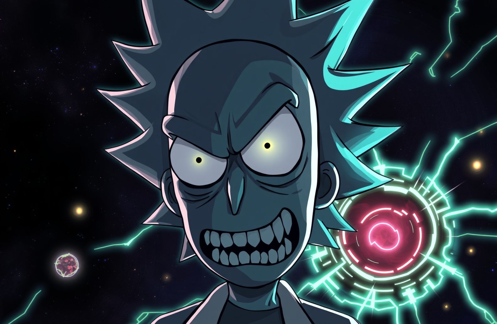 Evil Morty Wallpaper