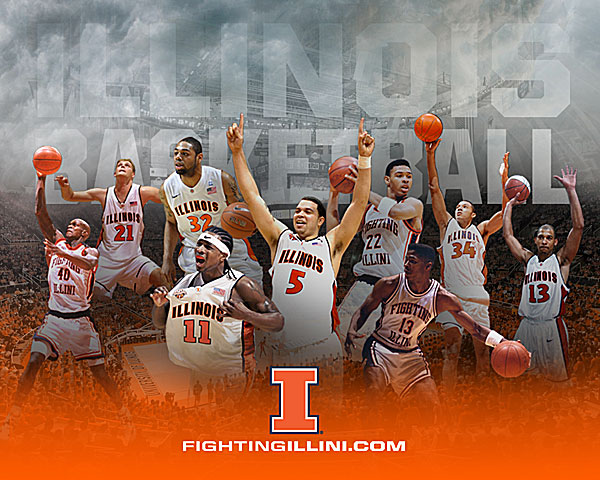 Illini Basketball New Illinois basketball desktop background