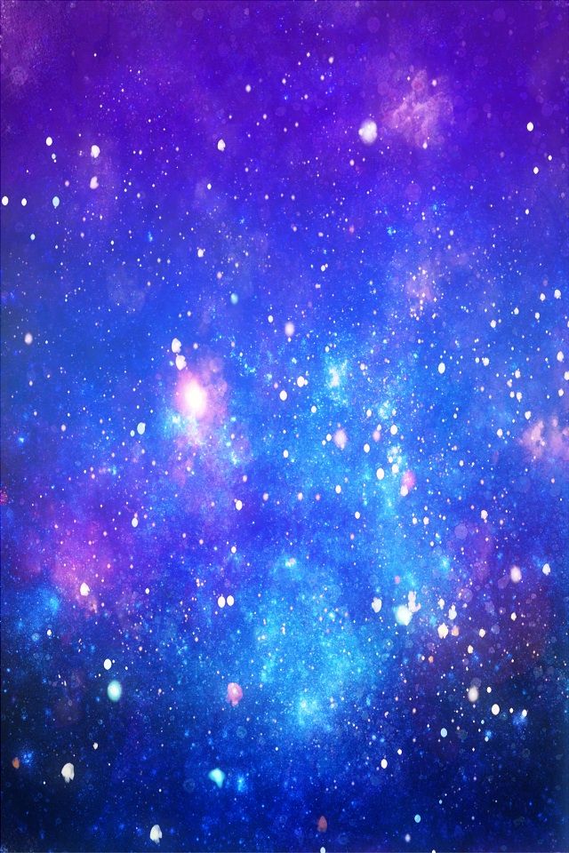 Galaxy Background Pastel Purple