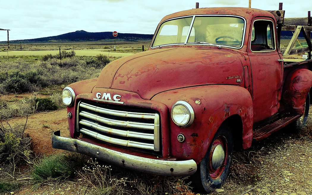 Country Truck Wallpaper Old