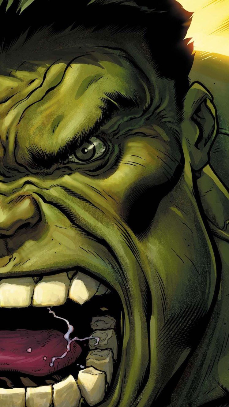 The Incredible Hulk Green Eyes Angry Ic Books HD