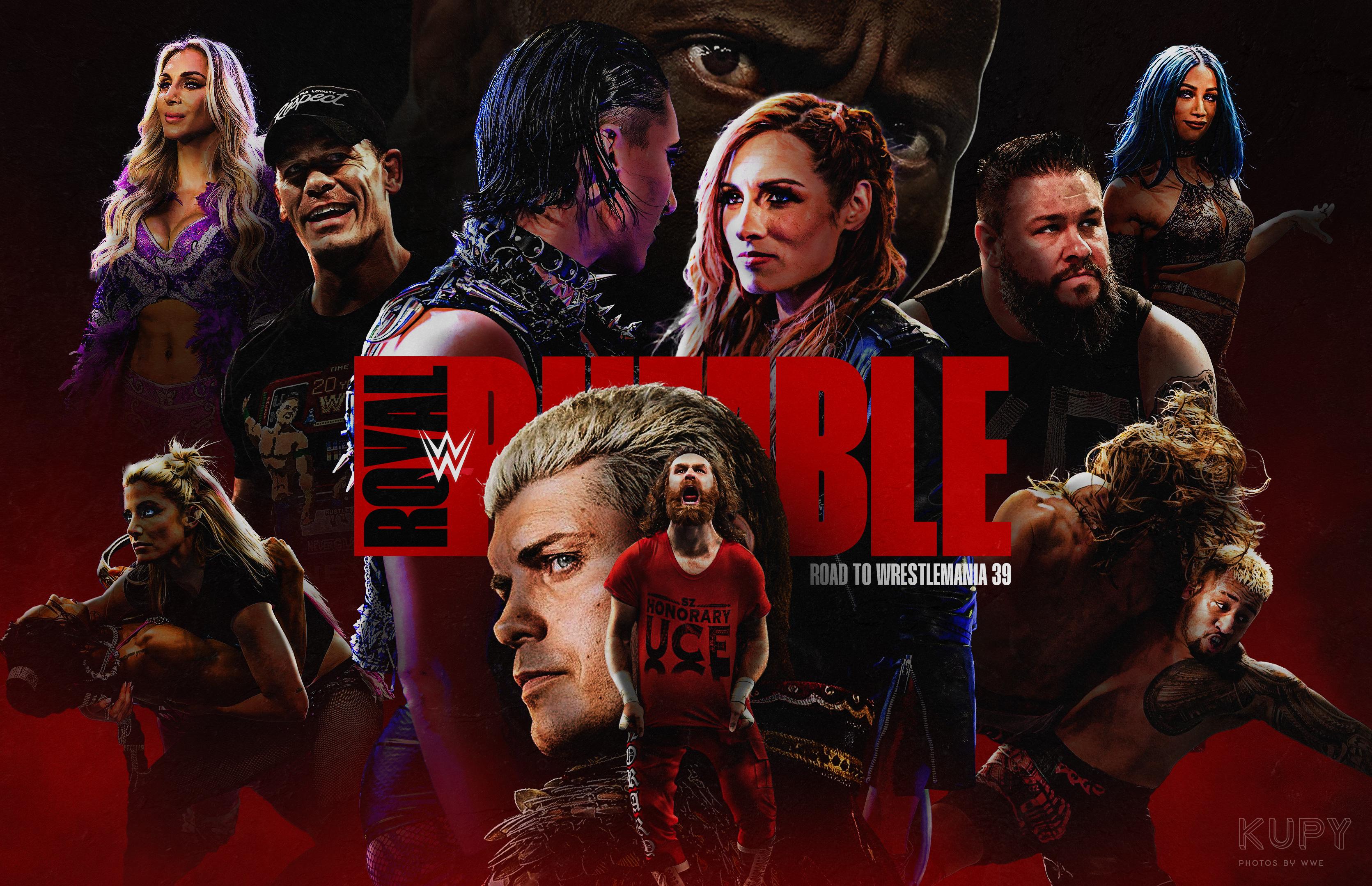 New Road To Wrestlemania Wwe Royal Rumble Wallpaper