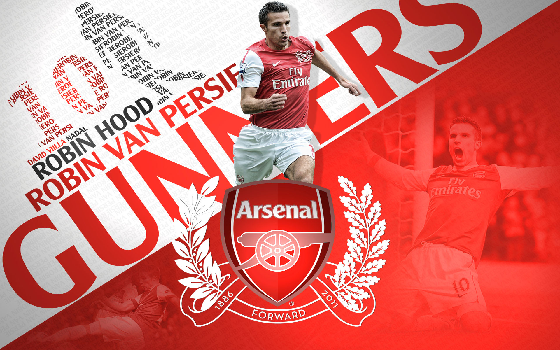 Robin Van Persie Arsenal Wallpaper Football HD