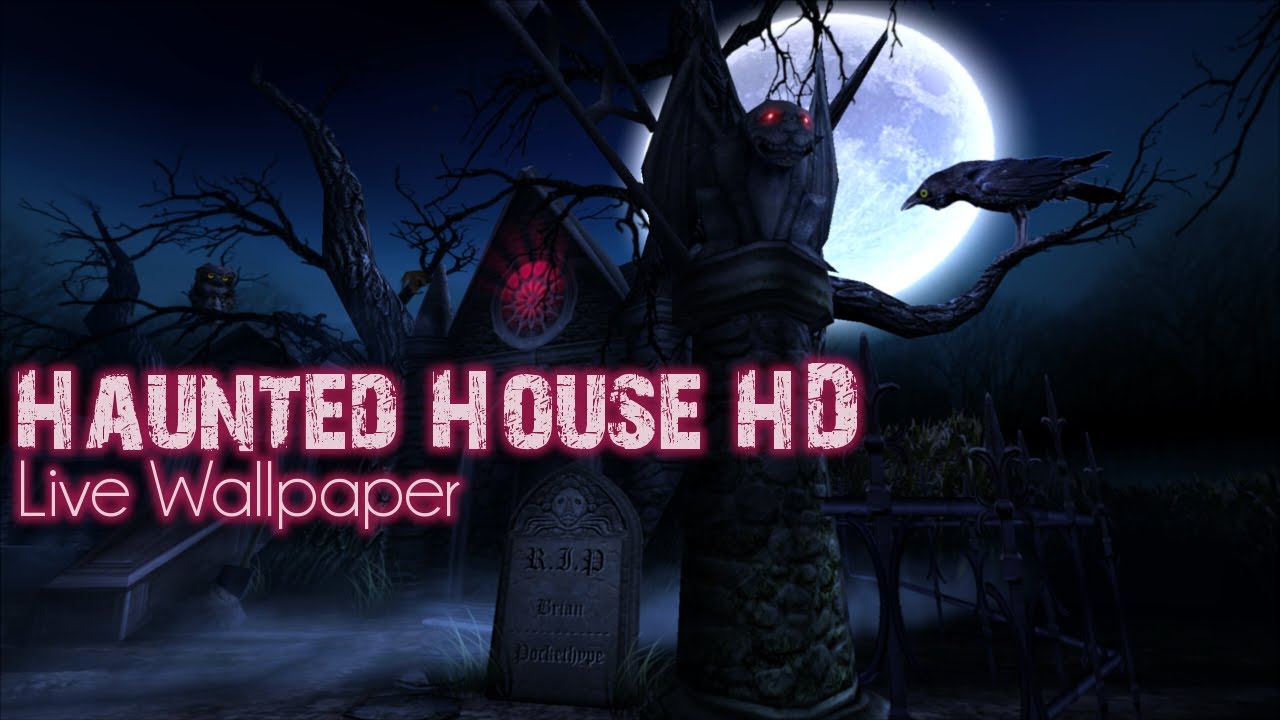 Haunted House HD Live Wallpaper Cementary Add On Pack 1280x720