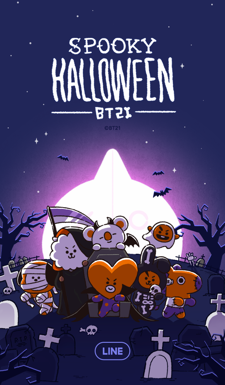 Bt21 Halloween Party Uploaded By Naty On We Heart It