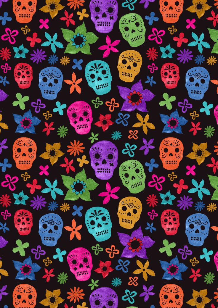48 Day Of Dead Iphone Wallpapers On Wallpapersafari