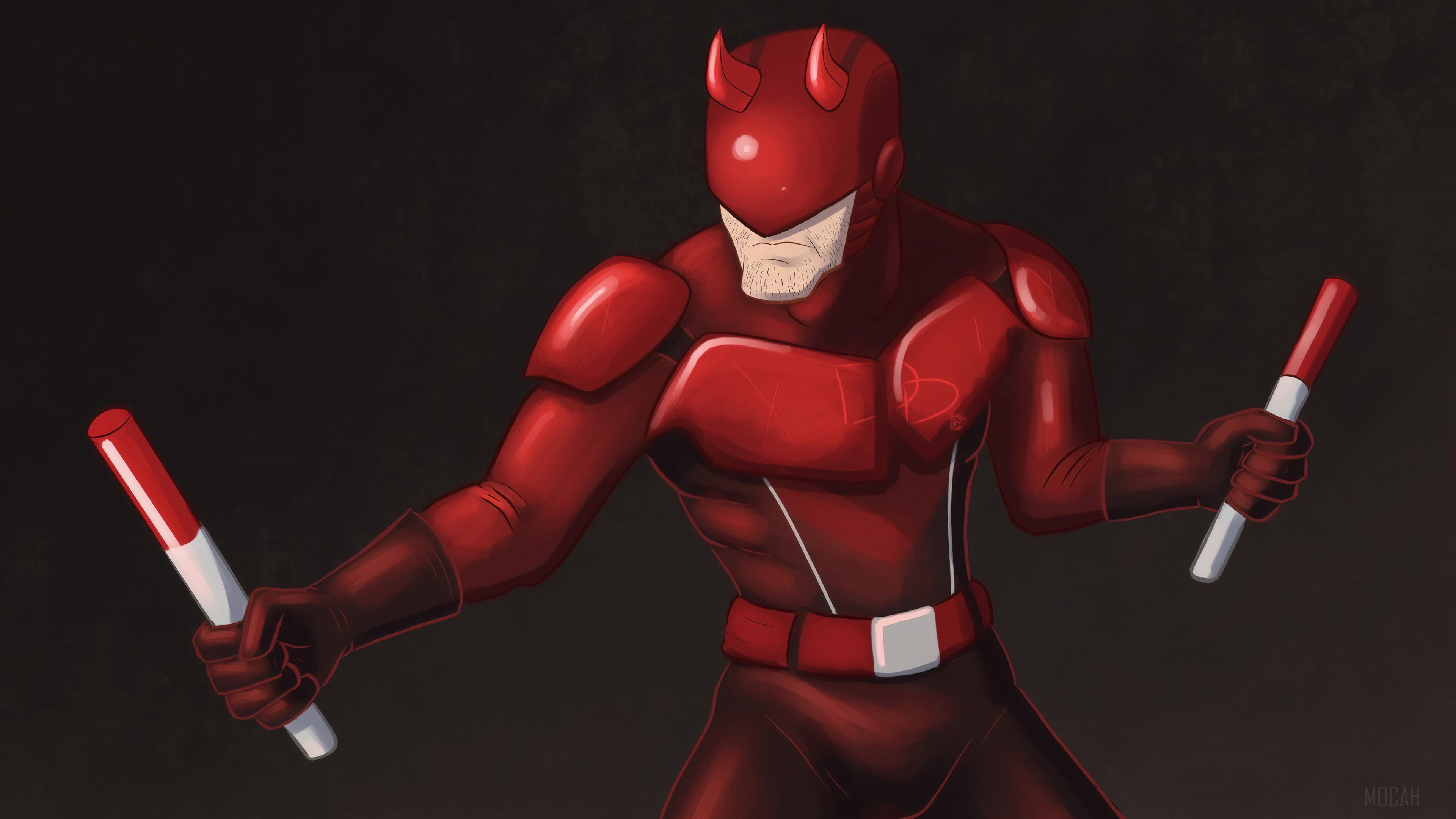 Daredevil Abstract Art 4k HD Wallpaper
