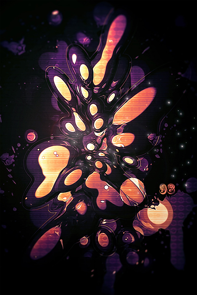 Abstract Art iPhone 4s Wallpaper iPad