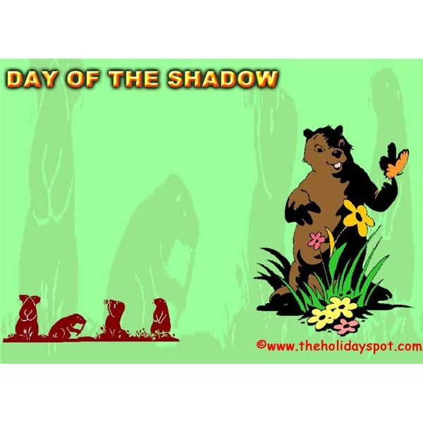 groundhog day backgrounds groundhog seeing shadow