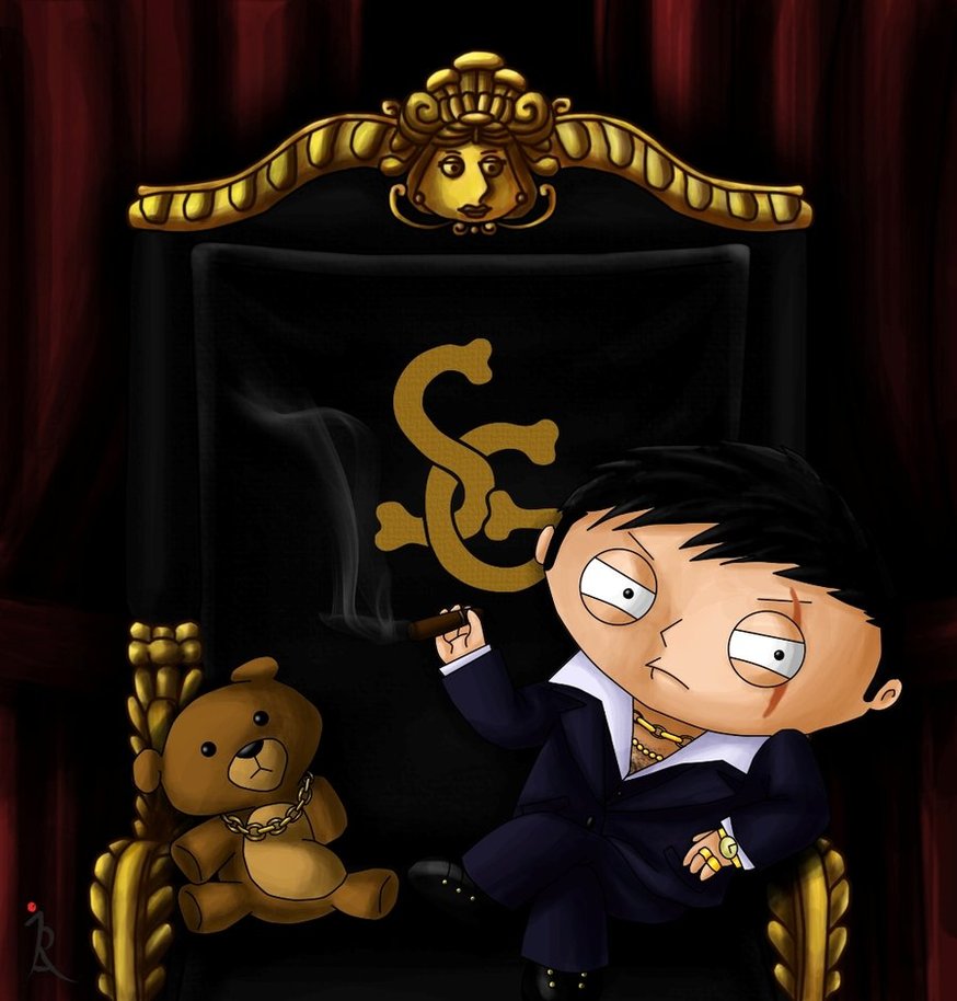 Griffin Tony Montana Picture Stewie Wallpaper