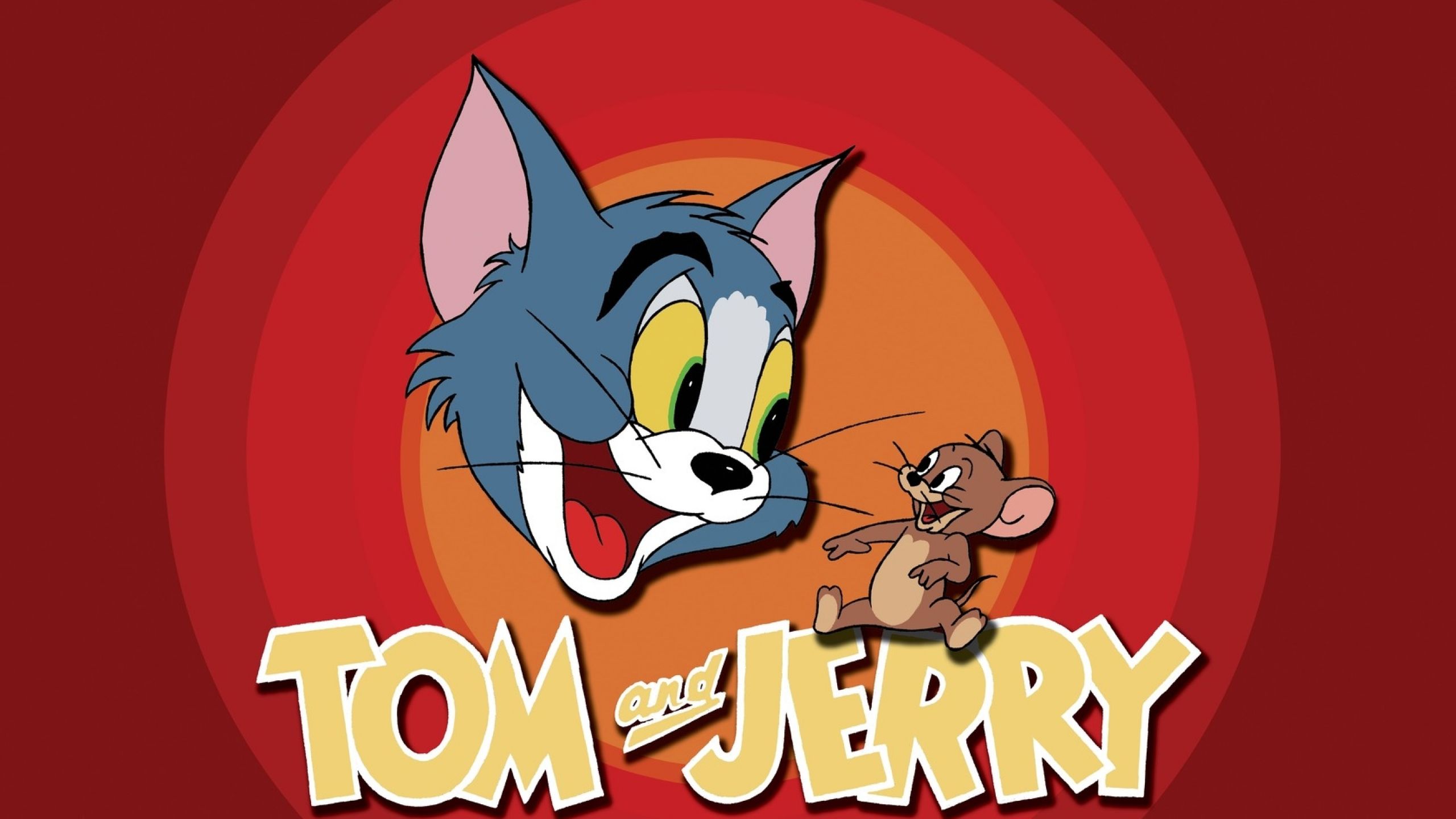 Tom And Jerry Background HD Image All White