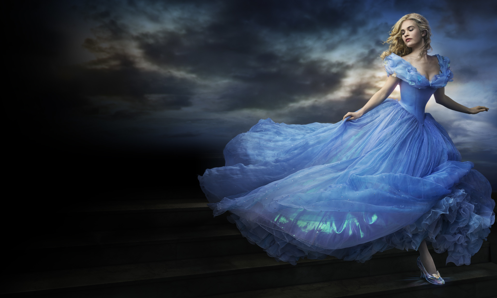 Cinderella Movie Film Year Lily James Wallpaper