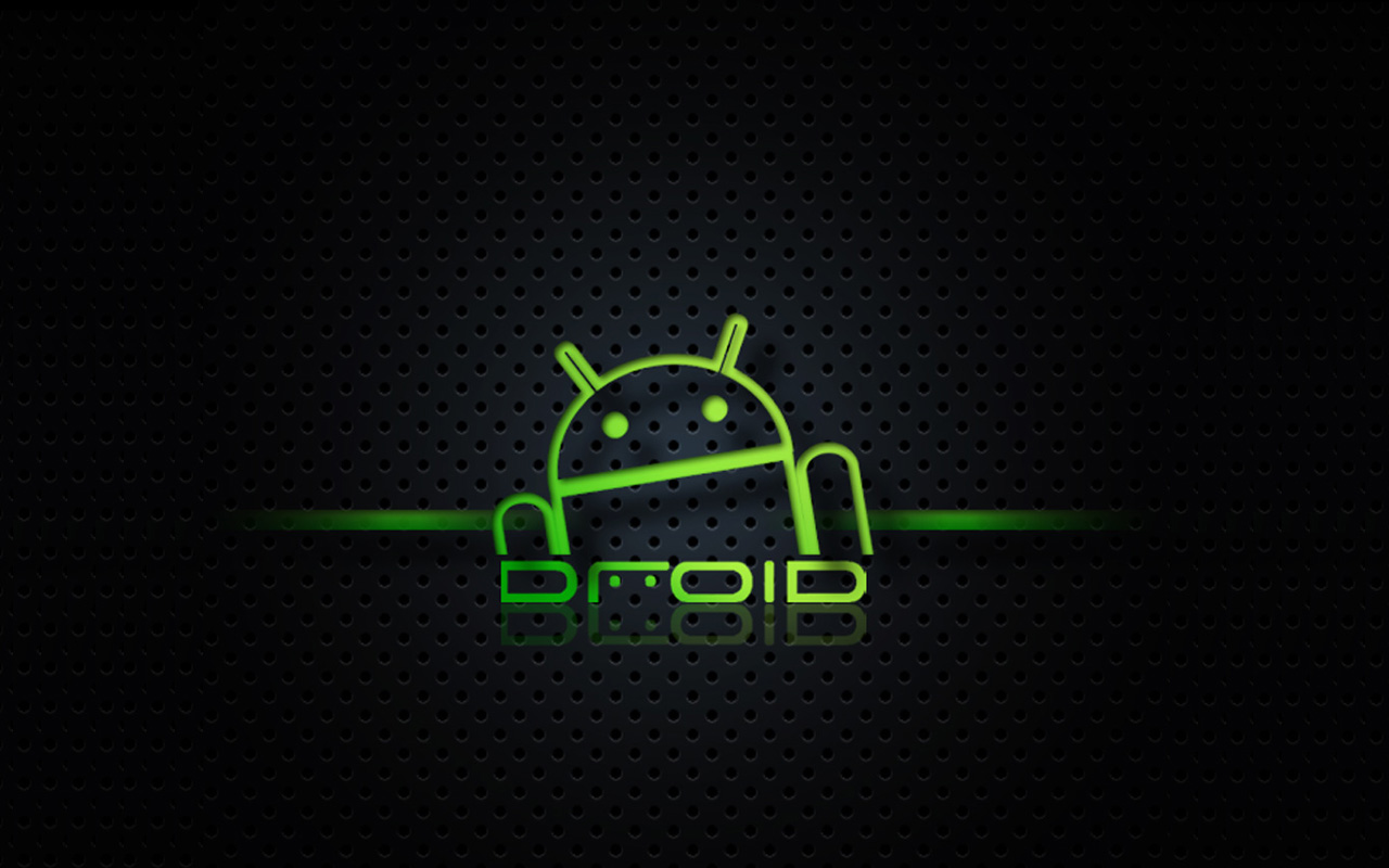 Droid Android Background Black Texture Wallpaper