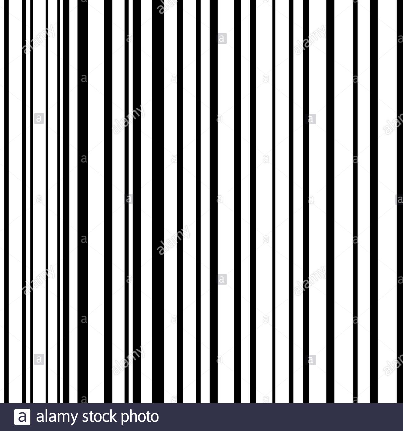 Black and white vertical stripes abstract background Seamless