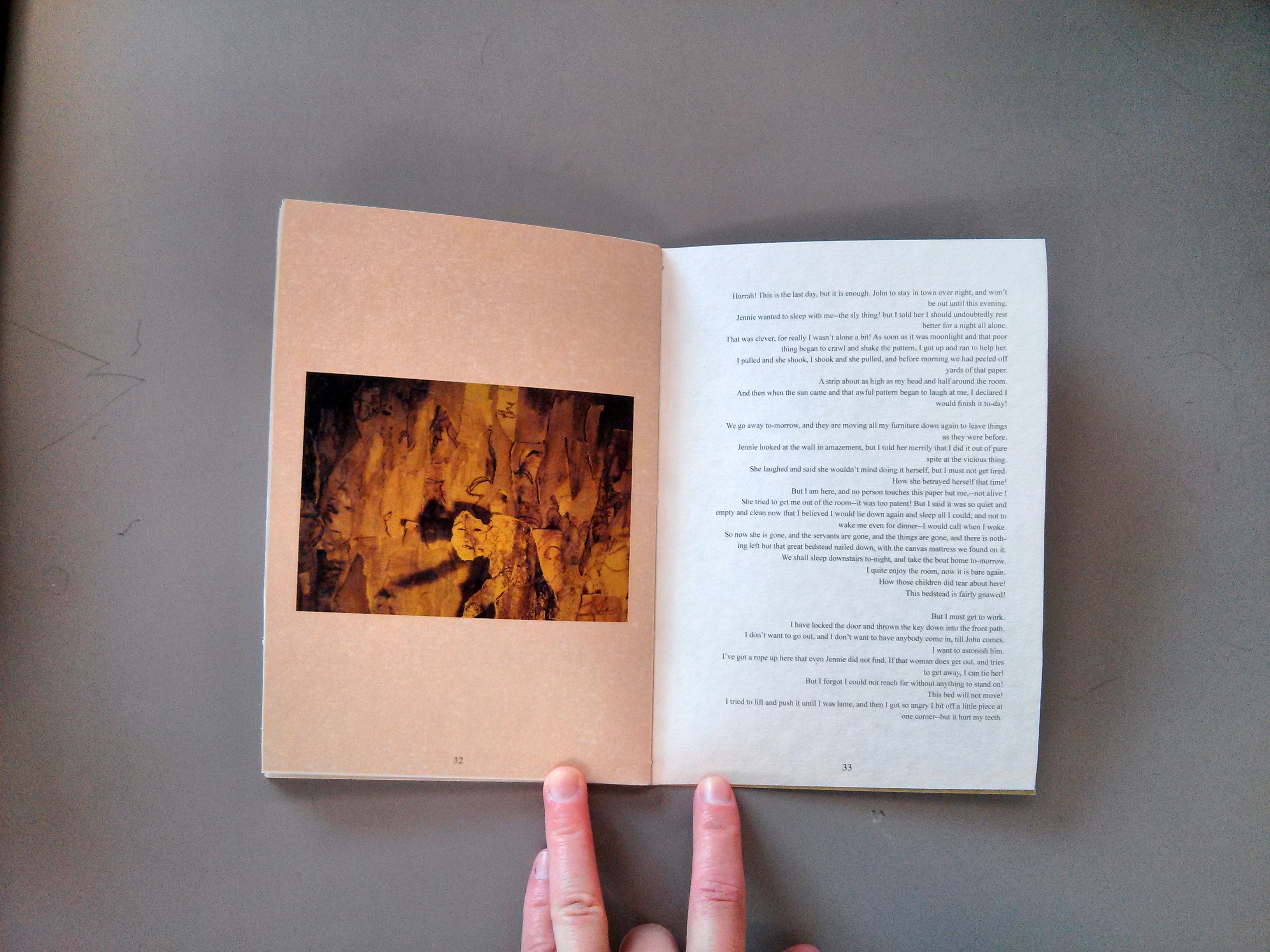 The Yellow Wallpaper Charlotte Perkins Gilman Final Book