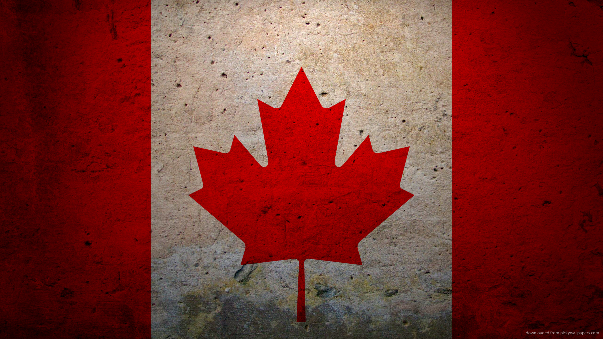 Canada Vintage Flag Wallpaper MixHD
