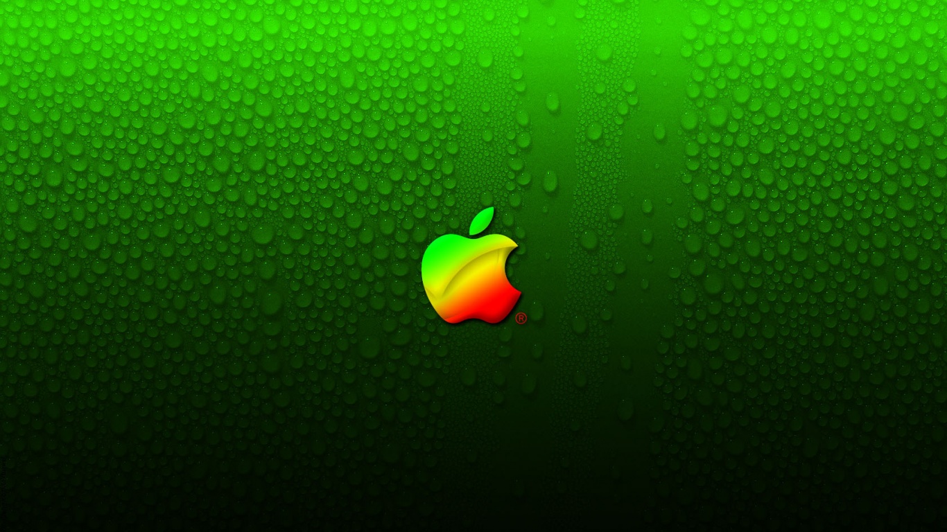 HD Wallpaper Apple Logo Full Background